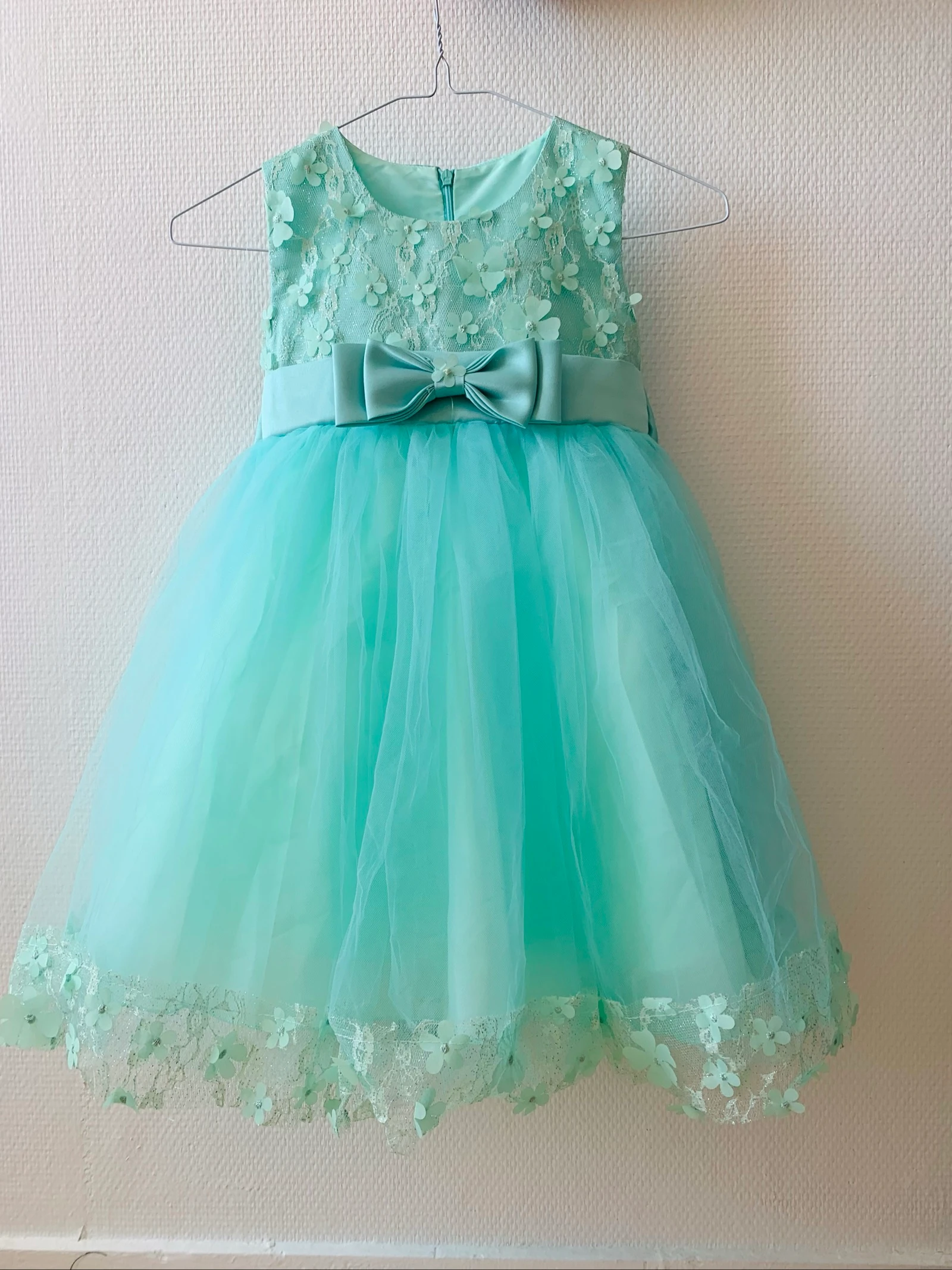 Elegant Floral Tulle Dress